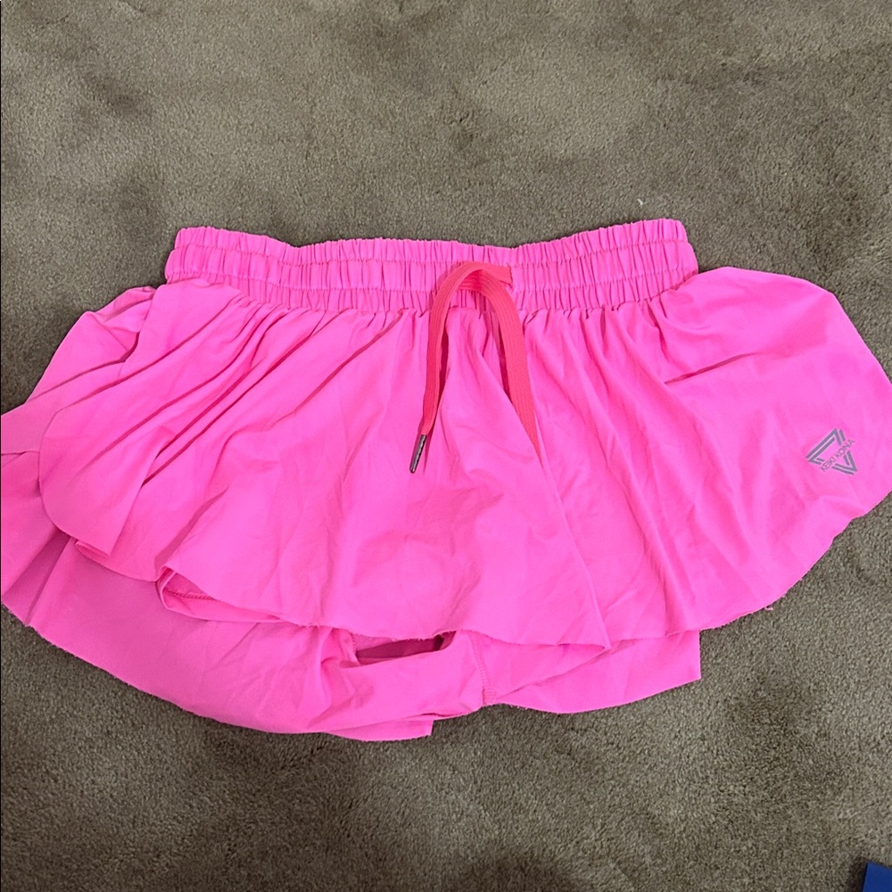 Keiki Kona Bright Pink Athletic Skirt